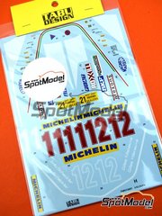 Decals and markings / Formula 1 / 1/12 scale: New products by Tabu